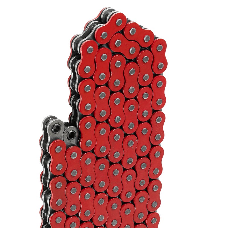 Caltric O-Ring Drive Chain Compatible with Honda Crf150F Crf-150F Crf230F Crf-230F Cmx250C Cmx-250C Xr650L Xr-650L 2013 Red - Image 4